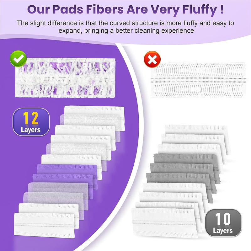 Chyodi Store 12 Pack Power Mop Refills Compatible with Swiffer Power Mop, for Swiffer Power Mop Refill, for Floor Cleaning, Unscented - Image 5